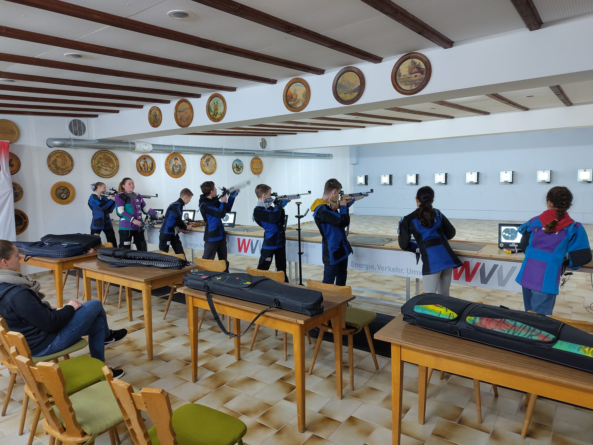 Schützenjugend beim Training